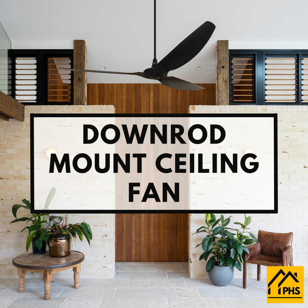 downrod mount ceiling fan
