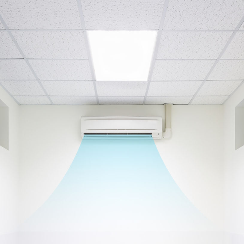 mini split blowing cold air