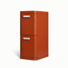 Caraway 45L 2-Drawer Recycling Bin - Clay