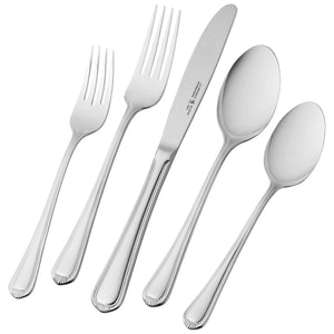 Henckels 65pc Alcea Stainless Steel Flatware Set