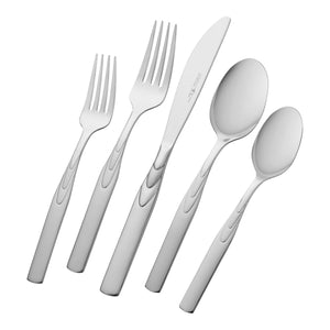 Henckels 45pc Rapture Stainless Steel Flatware Set
