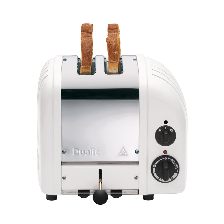 Dualit New Generation Classic 2-Slice Toaster in White