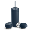 Fellow Carter 3-in-1 Lid System Bundle (16oz Move, Slide lid, Cold lid w/ straw) - Stone Blue