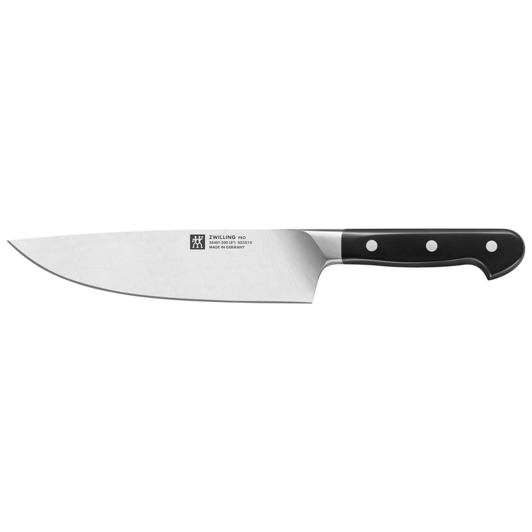 ZWILLING 10pc Knife Set in Walnut Block, Pro Series