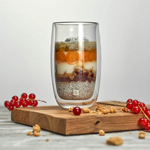 ZWILLING 2pc Coffee Glass Set, Sorrento Double Wall Glassware Series