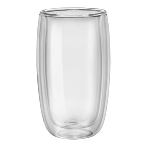 ZWILLING 2pc Latte Glass Set, Sorrento Double Wall Glassware Series