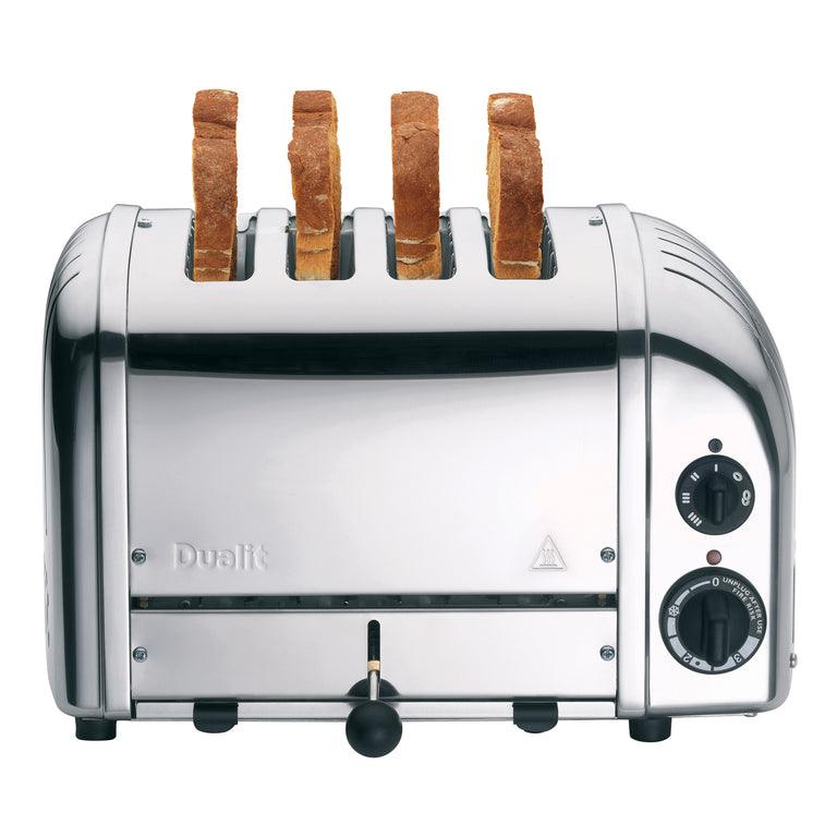 Dualit New Generation Classic 4-Slice Toaster in Stainless Steel