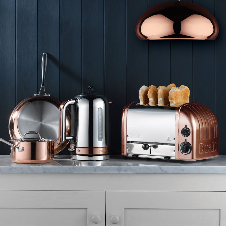 Dualit New Generation Classic 4-Slice Toaster in Copper