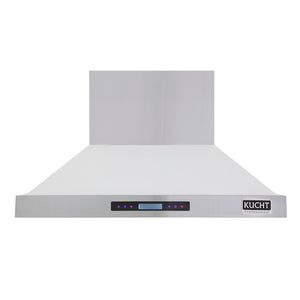 Kucht Professional 48" Wall Mount Range Hood 1,200 CFM in White, KRH4815-W