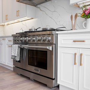 Kucht Professional 48 in. 6.7 cu ft. Natural Gas Range, KFX480