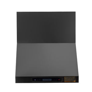 Kucht Professional 30" Wall Mount Range Hood 900 CFM in Titanium Stainless Steel, KRH303A-C