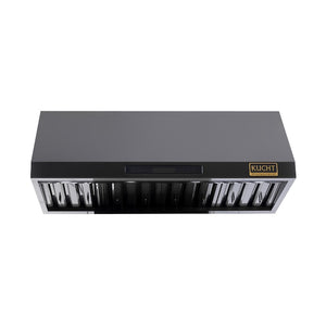 Kucht Professional 48" Under Cabinet Range Hood 1,200 CFM in Titanium Stainless Steel, KRH483A