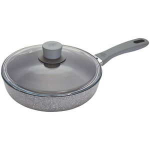 Ballarini 2.6 Qt. Aluminum Nonstick Sauté Pan and Lid, Parma Plus Series