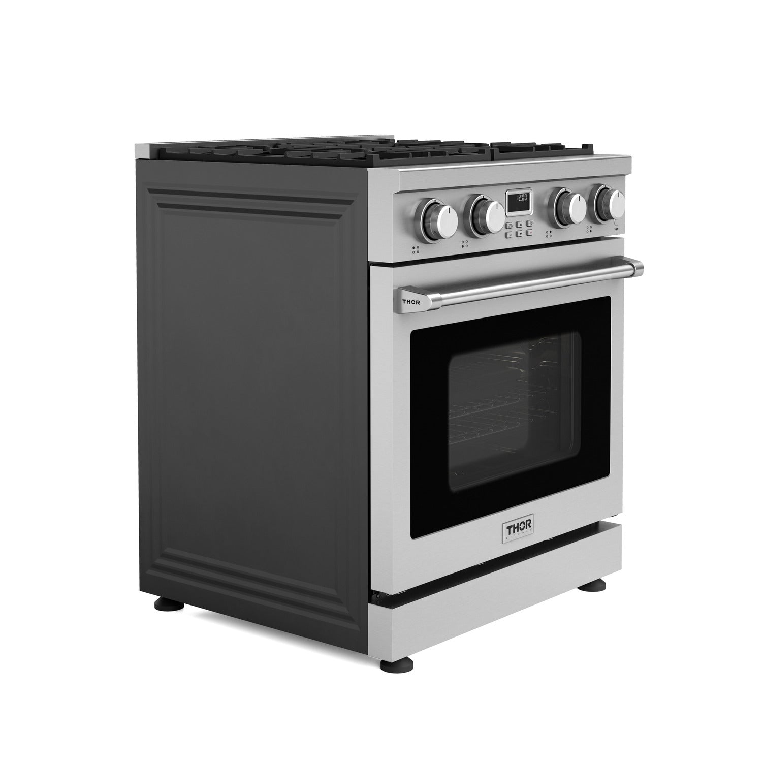 Thor Kitchen 30" Contemporary Professional Natural Gas Range, ARG30