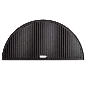 Kamado Joe® Half Moon Cast Iron Reversible Grill Griddle (Compatible With: Big Joe® Grills)