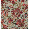 Loloi Belladonna Collection Hooked Transitional Area Rug BLM-01 - Ivory / Raspberry