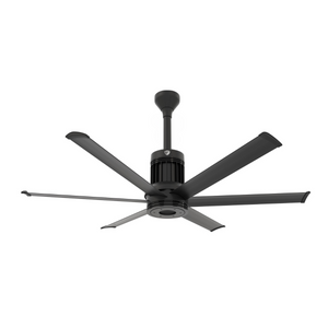 Big Ass Fans i6 60" Ceiling Fan in Black, Downrod 12", Indoors