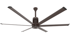Big Ass Fans i6 84" Ceiling Fan in Oil Rubbed Bronze, Downrod 12", Indoors