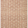 Loloi Cecelia Collection Hand Tufted Contemporary Area Rug CEC-01 - Rust / Natural
