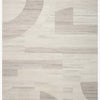 Loloi Elodie Collection Hand Knotted Contemporary Area Rug ELD-01 - Natural / Lt. Plum