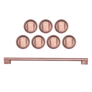 Cosmo Rose Gold Handle and Knob Set for GRP366 Range, GRP366HK-RGD