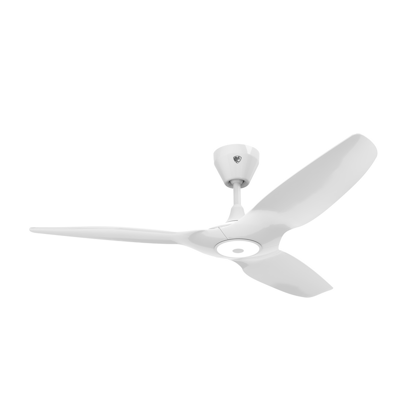 Big Ass Fans Haiku L 52" Ceiling Fan in White with 22" Downrod Accessory