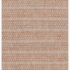 Loloi Isle Collection Power Loomed Indoor/Outdoor Area Rug IE-01 - Beige / Rust