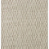 Loloi Kenzie Collection Hand Woven Contemporary Area Rug KNZ-01 - Ivory / Taupe