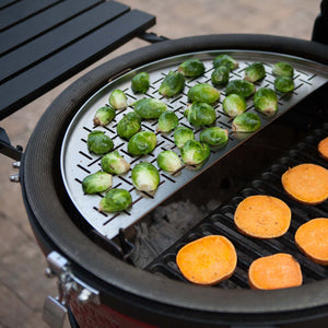 Kamado Joe® Half Moon Stainless Steel Cooking Grate for Fish and Vegetables (Compatible With: Classic Joe® and Classic Joe Konnected Joe™ Grills)
