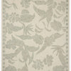 Loloi Lenore Collection Hand Tufted Contemporary Area Rug LNO-01 - Ivory / Sky