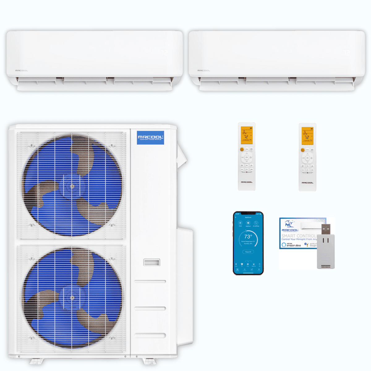 Dual Zone Amazon Mr Cool Mini Split Mitsubishi Dual Zone Ductless