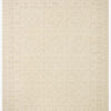 Loloi Novi Collection Hand Woven Traditional Area Rug NVI-01 - Ivory / Dove