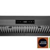 Hauslane | Chef Ducted Black Stainless Steel Undercabinet Range Hood, UC-PS18BSS - Black Stainless Steel