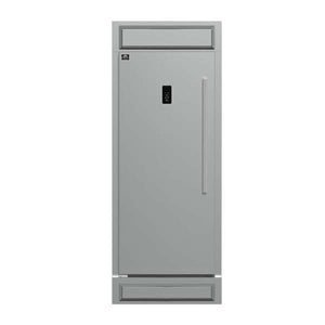 FORNO Fortezza 32" Left-Swing Freezer with Fast Freeze, Digital Controls and Automatic Ice Maker with Modern Trim Kit, FFFFD1738-32LMG