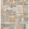 Loloi Silas Collection Power Loomed Traditional Area Rug SLA-06 - Stone / Wheat