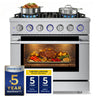 HausPro Range 36" - Stainless Steel