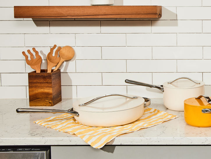 Caraway Sauté Pan in Navy Premium Home Source