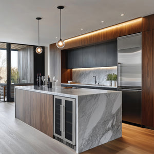 THOR Kitchen 24 in. 21 Bottle & 95-Can Wine Cooler, TBC2401DI