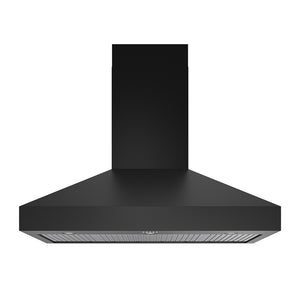 THOR Kitchen 48" 800 CFM Convertible Wall Mount Range Hood in Black Stainless Steel, TRH48PB