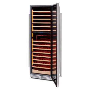 THOR Kitchen 24 in. 162 Bottle Dual Zone Wine Cooler, TWC2403DI