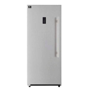 FORNO Fortezza 28" Left-Swing Freezer with Fast Freeze, Digital Controls and Automatic Ice Maker in Stainless Steel, FFFFD1738-28LS