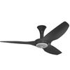 Big Ass Fans Haiku Indoor Ceiling Fan with Black Blade and LED Downlight Kit - Black Blades / Black Motor