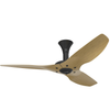 Big Ass Fans Haiku Covered Outdoor Ceiling Fan with Caramel Bamboo Blade - Caramel Bamboo Blades / Black Motor