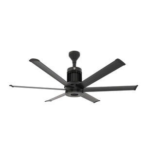 Big Ass Fans i6 72" Ceiling Fan in Black, Downrod 6", Covered Outdoors