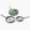 Caraway 4pc Fry & Sauté Set - Sage