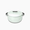 Caraway 6.5 qt Enameled Cast Iron Dutch Oven - Light Mist