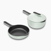 Caraway Enameled Cast Iron Mini Duo - Light Mist