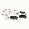 Caraway Enameled Cast Iron & Minis Set - Cream