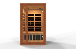 Dynamic Avila Elite Ultra Low EMF Indoor Infrared Sauna in Canadian Hemlock (1-Person Capacity)