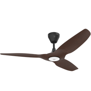 Big Ass Fans Haiku L 52" Ceiling Fan with Cocoa Bamboo Blades and Black Finish, Downrod 5"